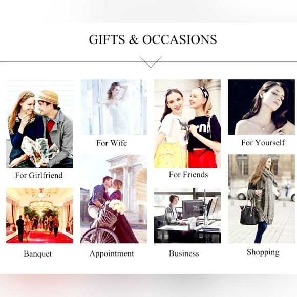 Gold plated blue and white crystal lemon martini glass necklace - Picture 16 of 16